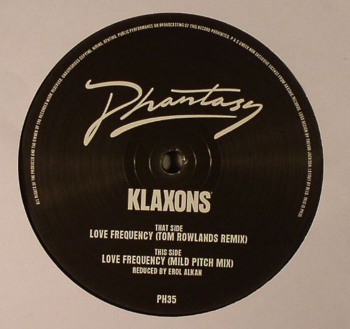 Klaxons Love Frequency (remixes)