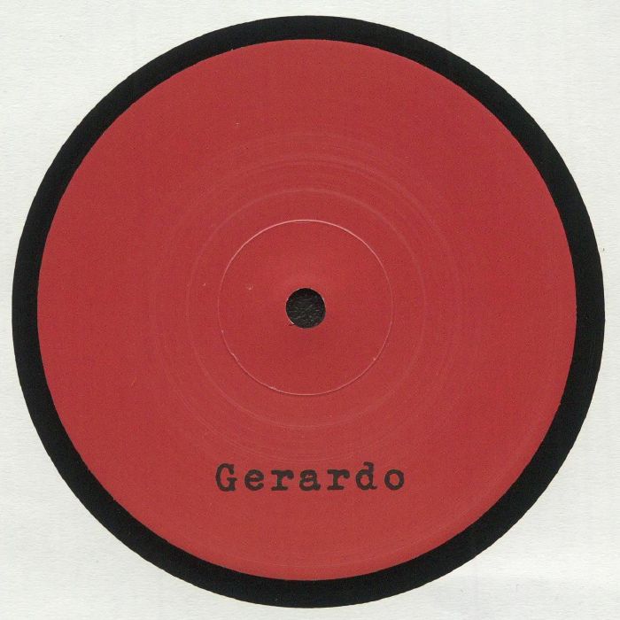 Gerardo – GERARDO 001 vinyl cover