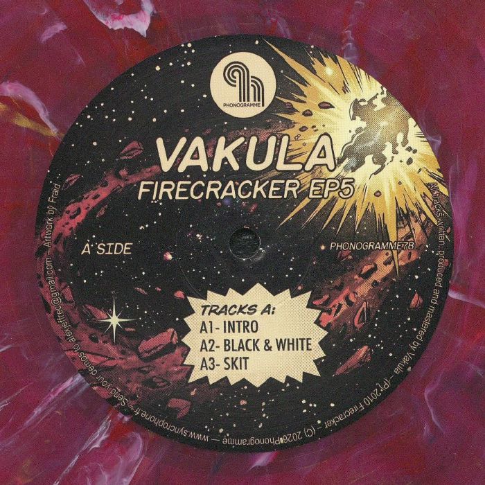 Vakula – Firecracker EP 5 vinyl cover