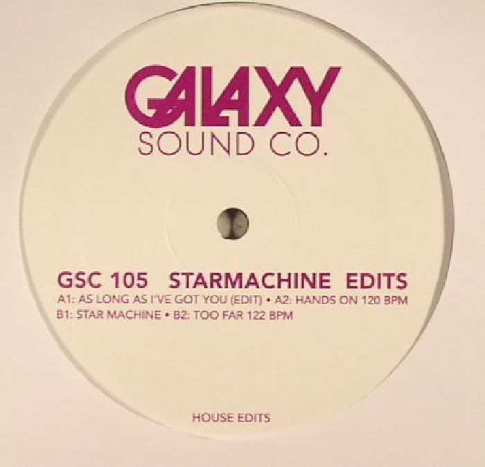 Starmachine – Starmachine Edits vinyl cover