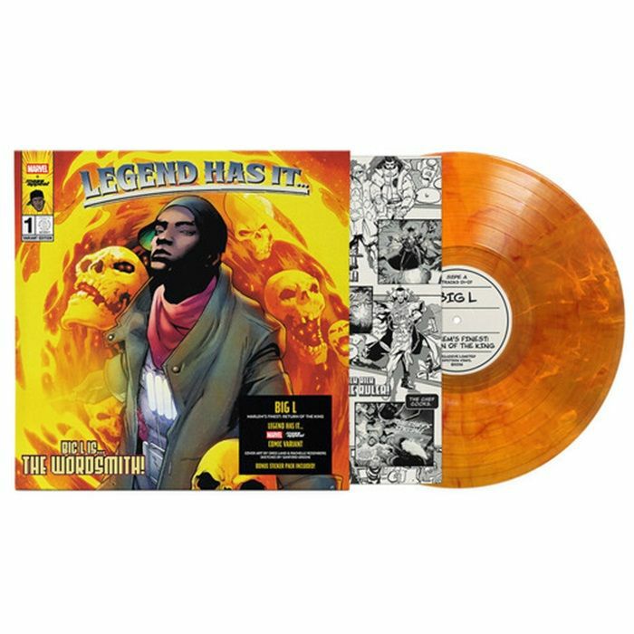 Big L – Harlem's Finest: Return Of The King (Marvel Comic Edition) vinyl cover