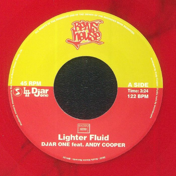 Djar One – Lighter Fluid vinyl cover