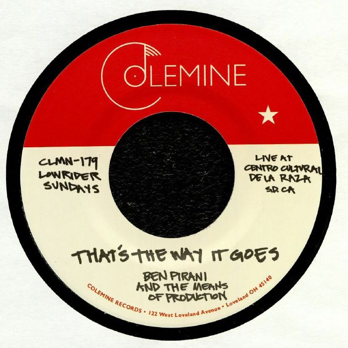 Ben Pirani | The Means Of Production – Thats The Way It Goes vinyl cover