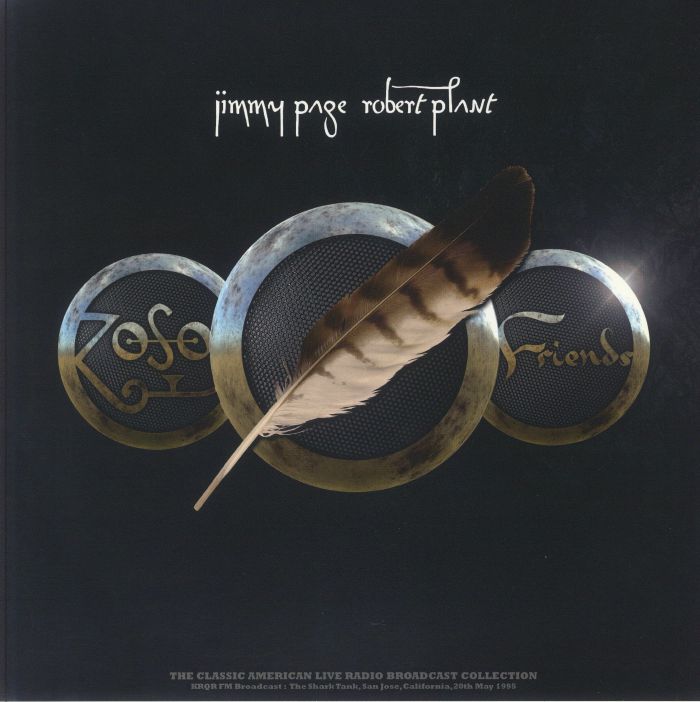 Jimmy Page | Robert Plant – Zoso Friends: Live In San Jose 1995 vinyl cover