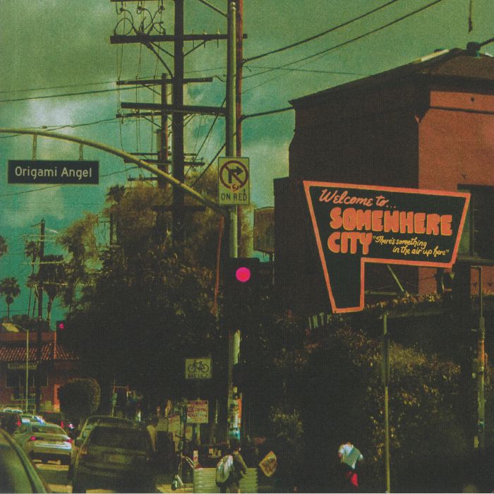 Origami Angel – Somewhere City vinyl cover