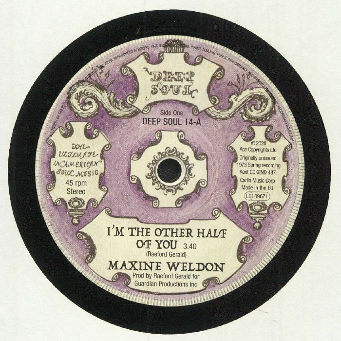 Maxine Weldon | Peggy Woods Im The Other Half Of You