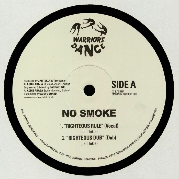No Smoke Righteous Rule