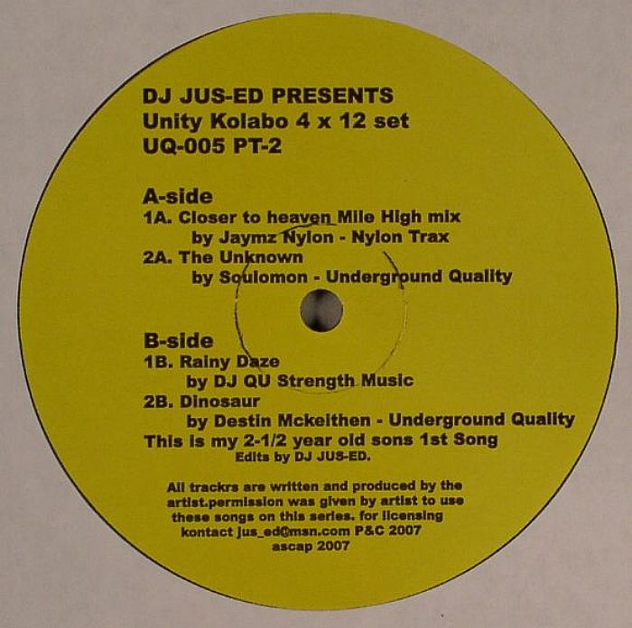 DJ Jus Ed Unity Kolabo 4x12 Set