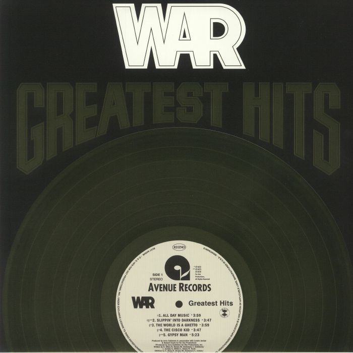 War Greatest Hits (Record Store Day Black Friday 2020)