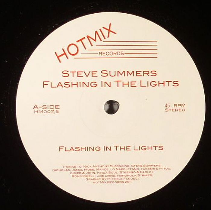 Steve Summers Flashing In The Lights