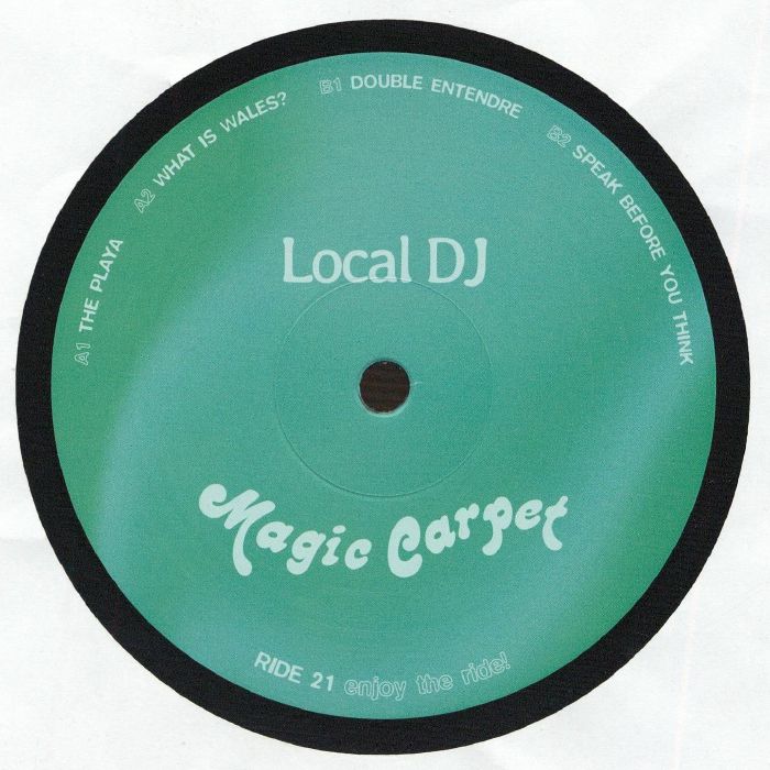 Local Dj – Thinking In English EP vinyl cover