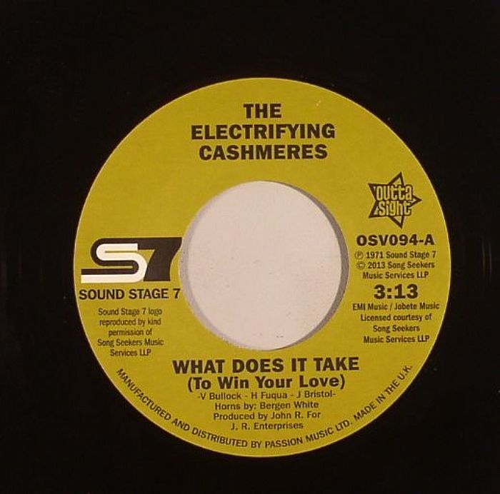 The Electrifying Cashmeres | Continental Showstoppers What Does It Take (To Win Your Love) (reissue)