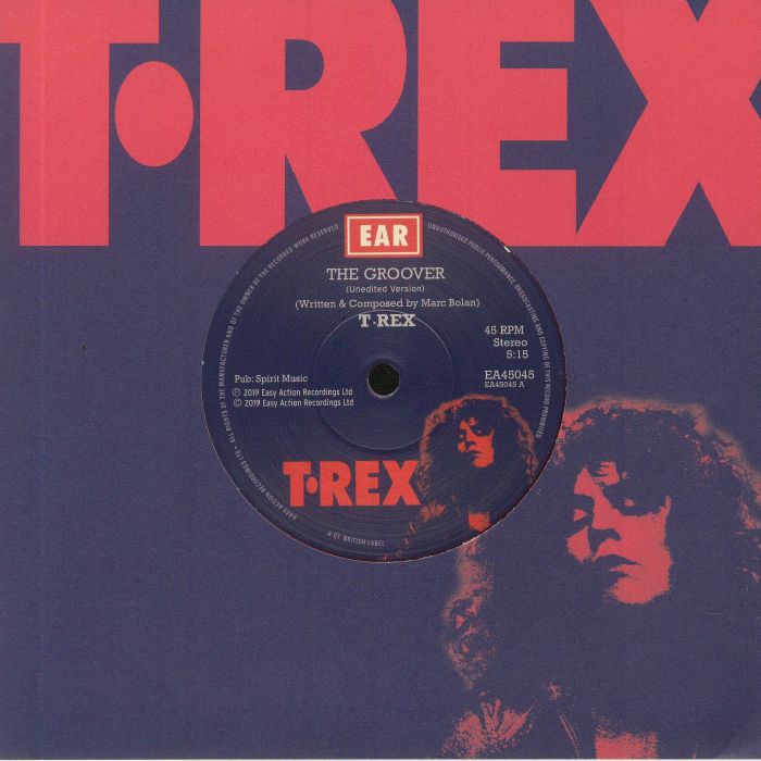 T Rex – The Groover vinyl cover