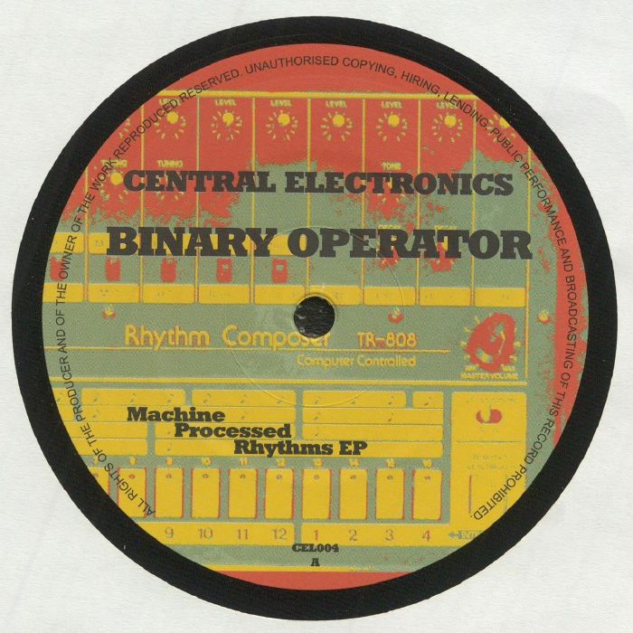 Binary Operator Machine Processed Rhythms EP