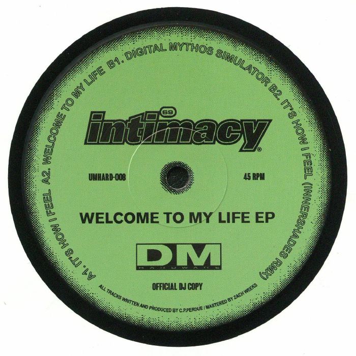 Intimacy Welcome To My Life EP