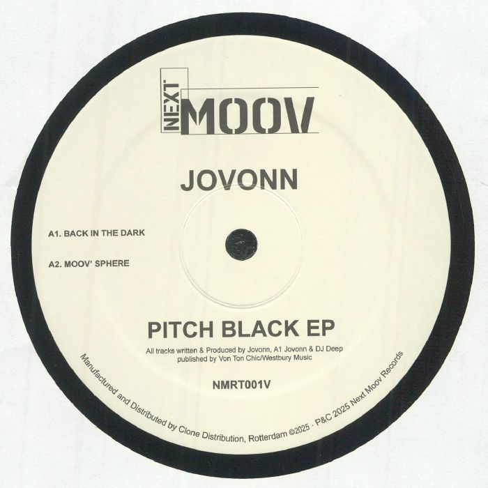 Jovonn – Pitch Black EP vinyl cover