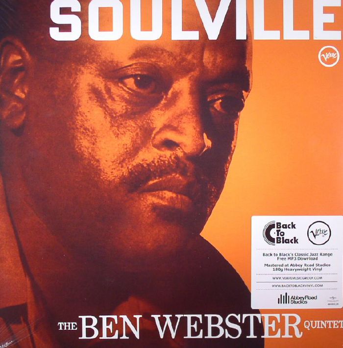 The Ben Webster Quintet – Soulville (reissue) vinyl cover