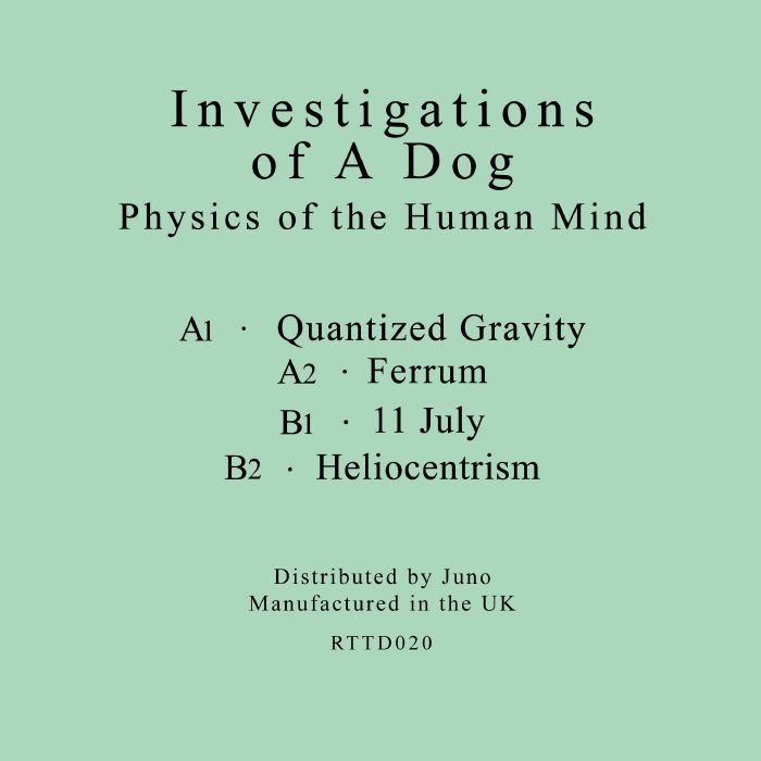 Investigations Of A Dog Physics Of The Human Mind