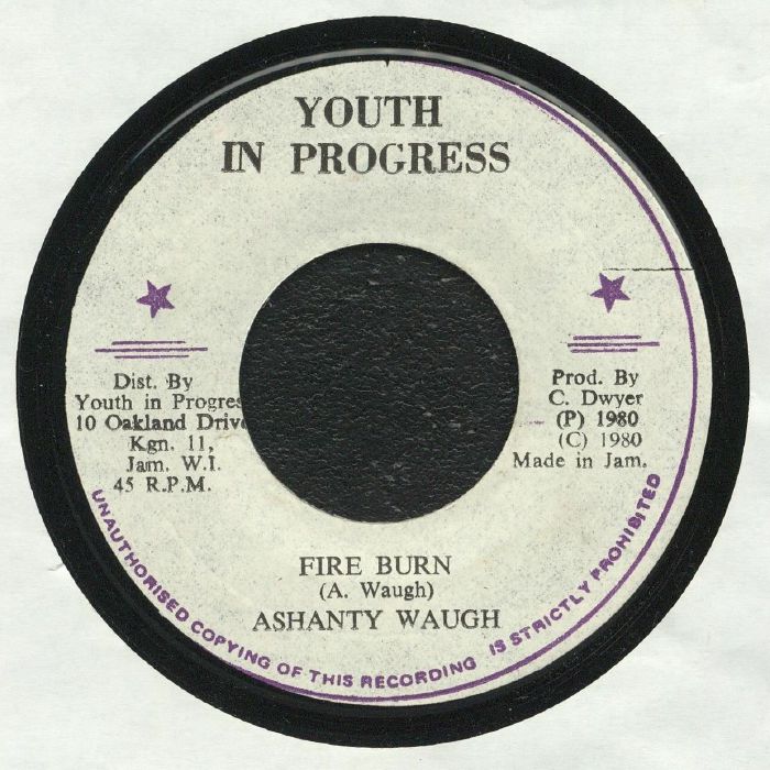 Ashanty Waugh | Youth In Progress Fire Burn (warehouse find, slight sleeve wear)