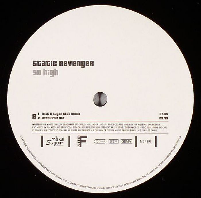 Static Revenger So High (remixes)