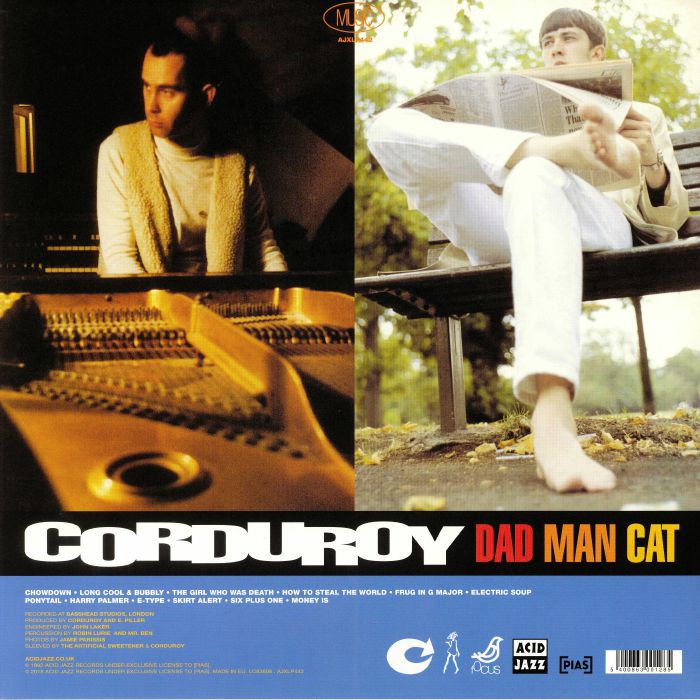 Corduroy Dad Man Cat