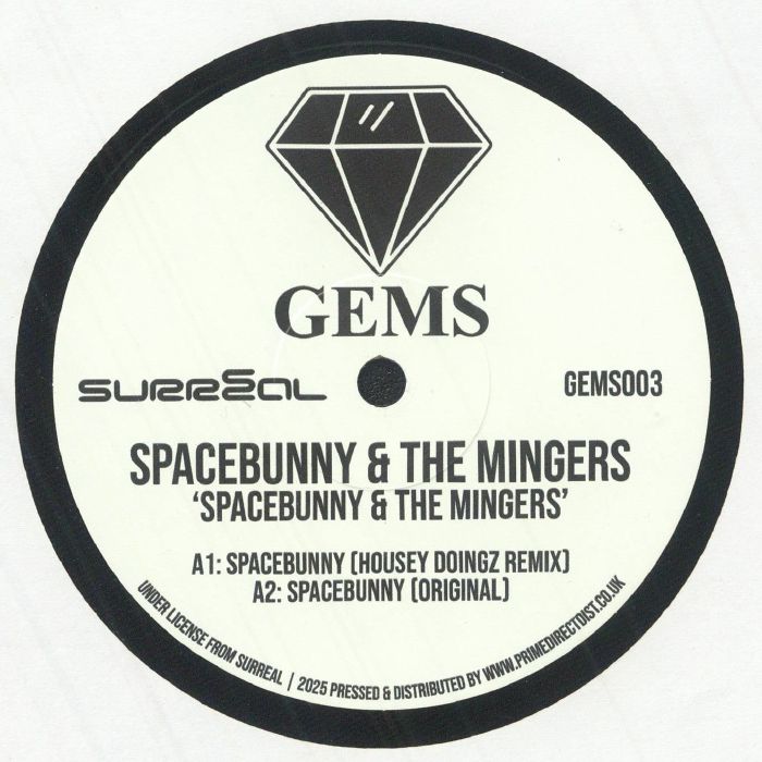 Spacebunny | The Mingers – Spacebunny vinyl cover