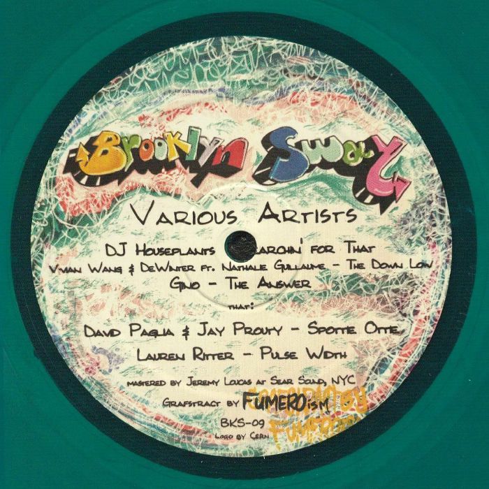 DJ Houseplants | Vivian Wang | Dewinter | Gino | David Paglia | Jay Prouty | Lauren Ritter – Brooklyn Sway 9 EP vinyl cover