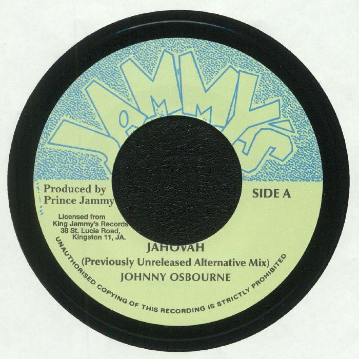 Johnny Osbourne Jahovah