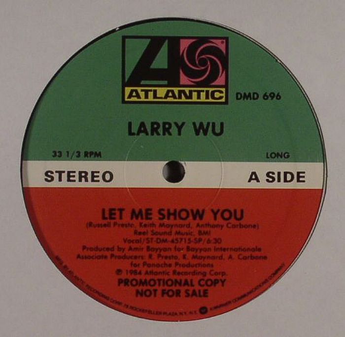 Larry Wu – Let Me Show You (reissue) vinyl cover