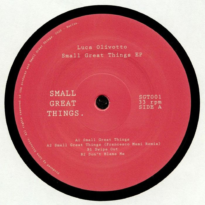 Luca Olivotto Small Great Things EP