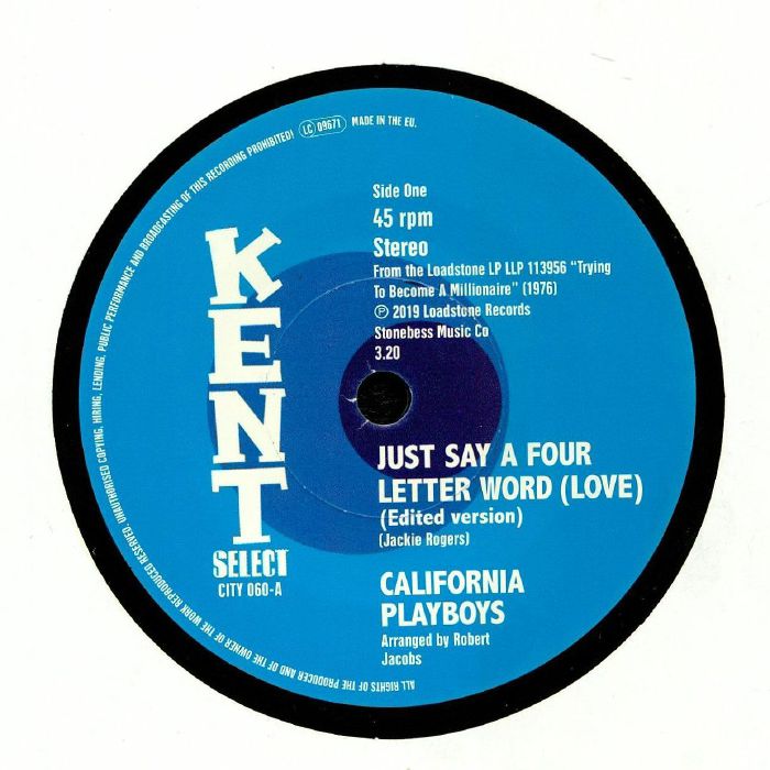 California Playboys Just Say A Four Letter Word (Love)