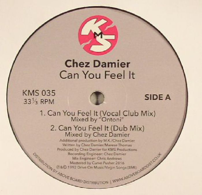Chez Damier Can You Feel It (reissue)