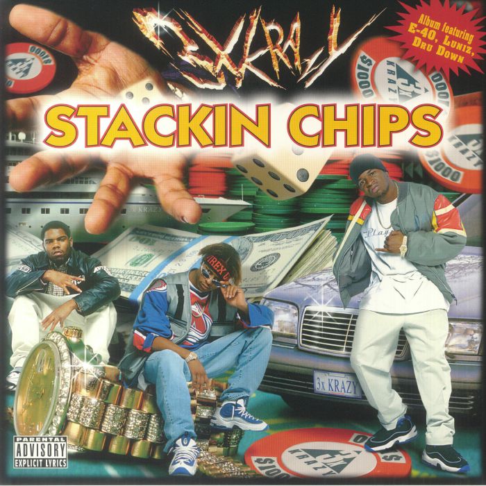 3x Krazy Stackin Chips