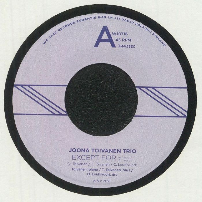 Joona Toivanen Trio Except For
