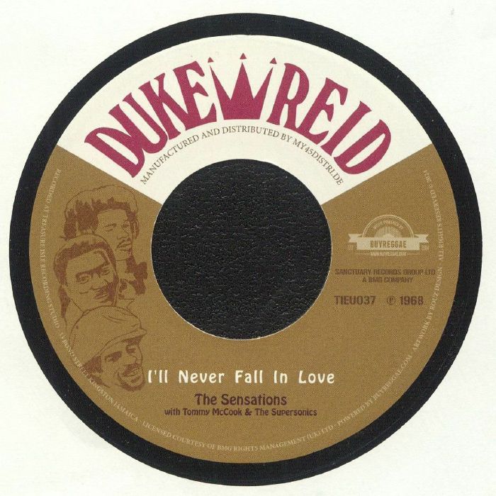 The Sensations | Errol Brown Ill Never Fall In Love