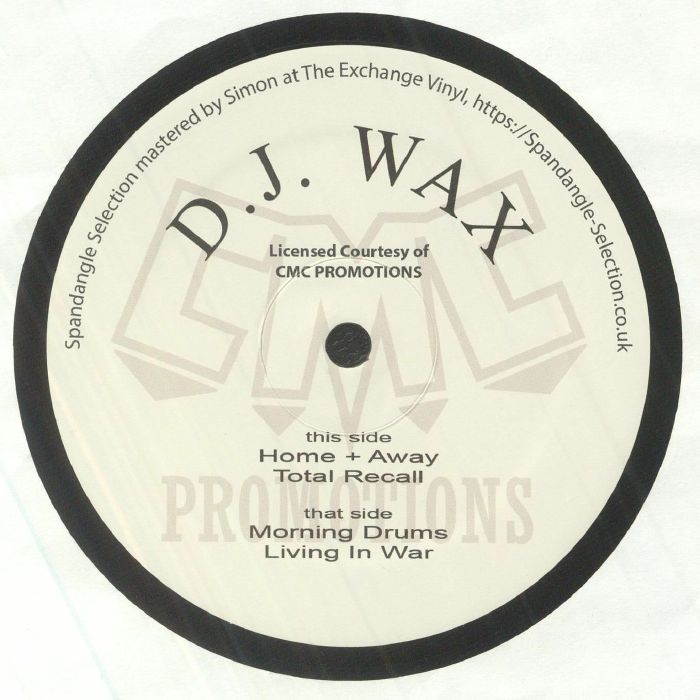 DJ Wax Spandangle Selection Vol 29 EP