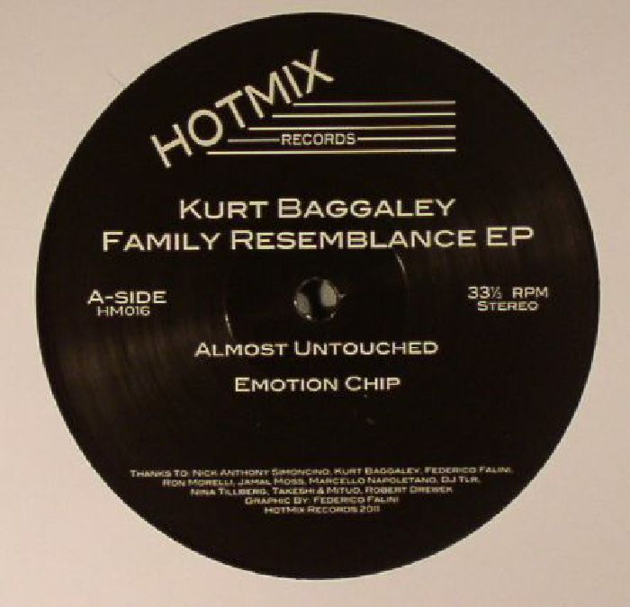 Kurt Baggaley Family Resemblance EP