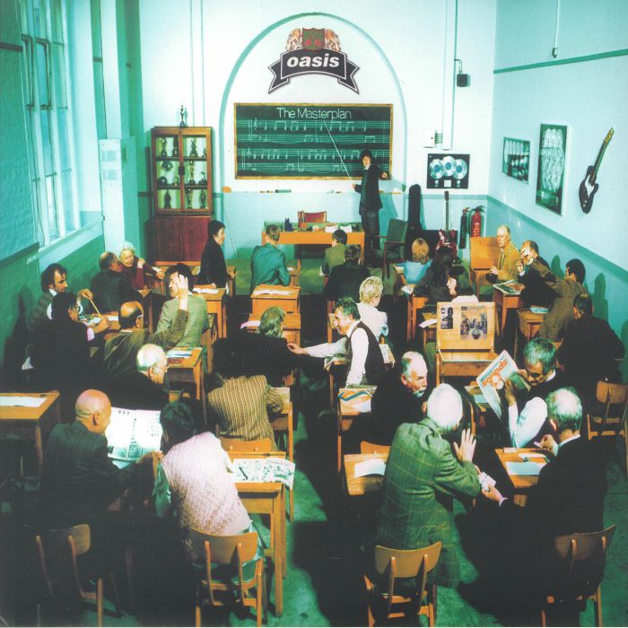Oasis – The Masterplan vinyl cover