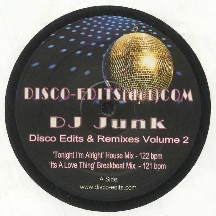 DJ Junk Disco Edits and Remixes Vol 2