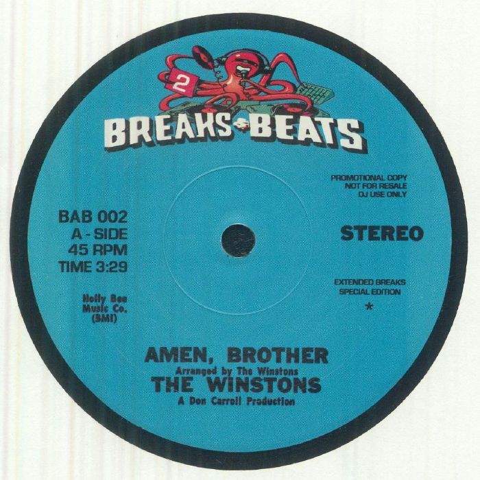 The Winstons | The Chosen Few – Amen Brother vinyl cover