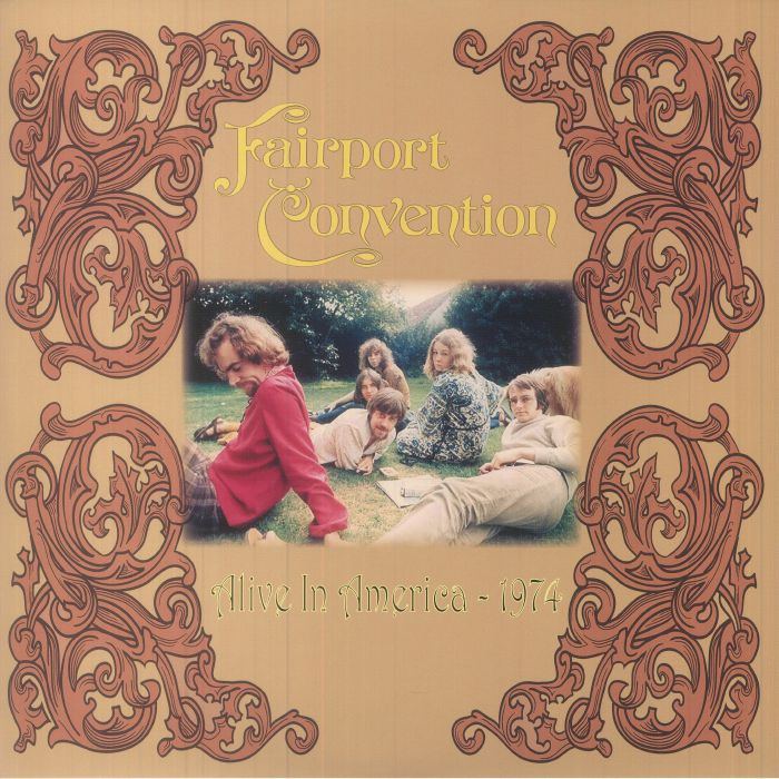 Fairport Convention – Alive In America 1974 vinyl cover