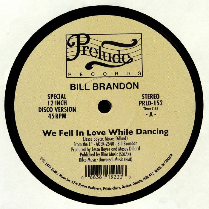 Bill Brandon | Lorraine Johnson We Feel In Love While Dancing