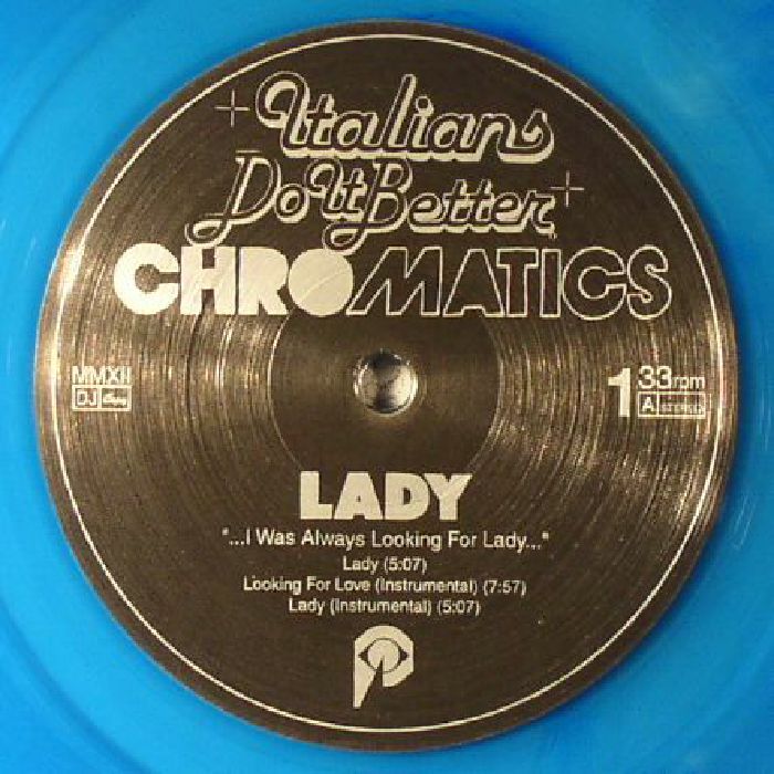Chromatics – Lady vinyl cover