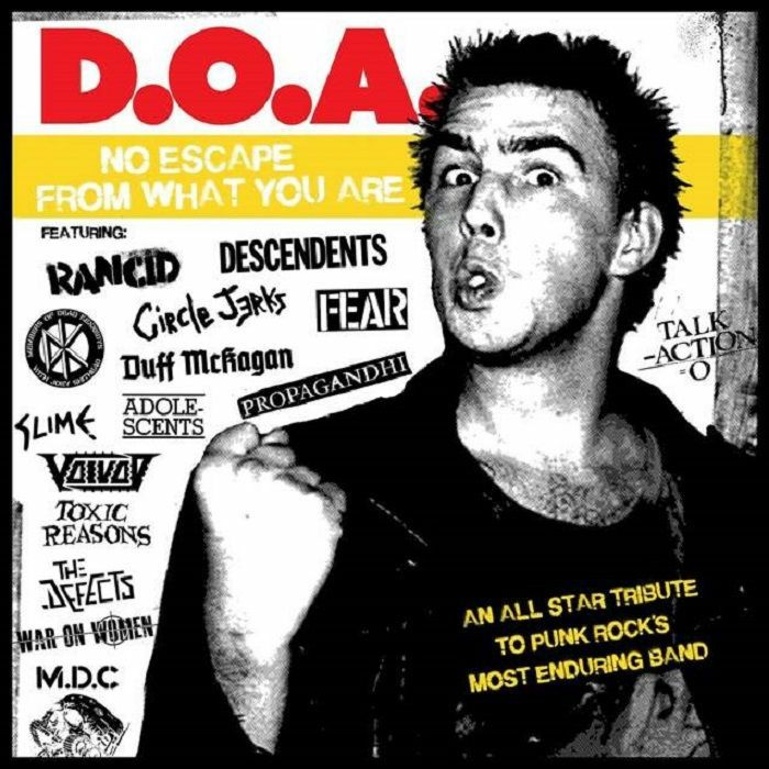 Various Artists – DOA: No Escape From What You Are vinyl cover