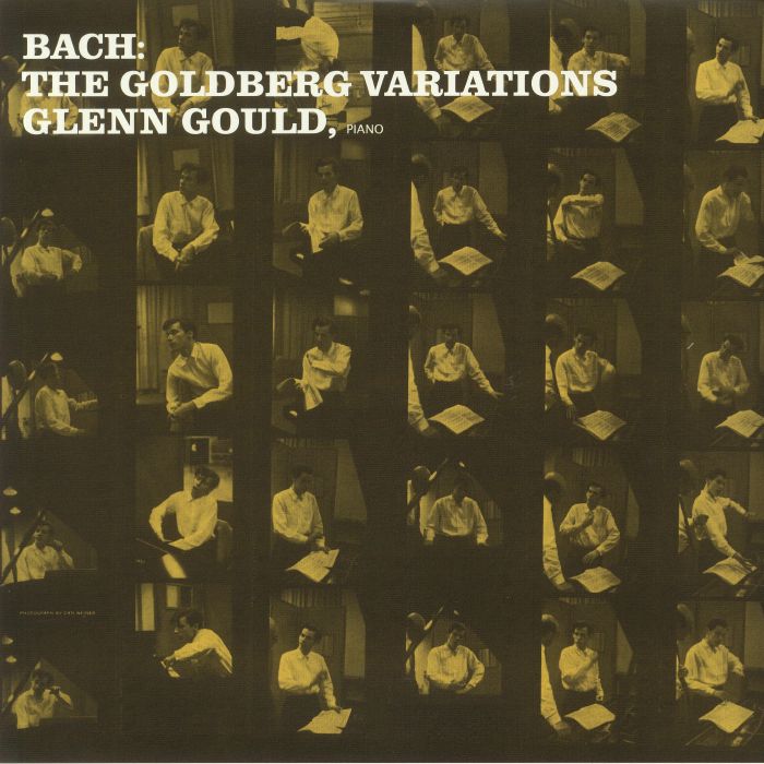 Glenn Gould – Bach: The Goldberg Variations vinyl cover