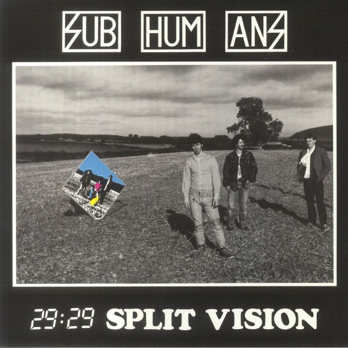 Subhumans – 29:29 Split Vision vinyl cover