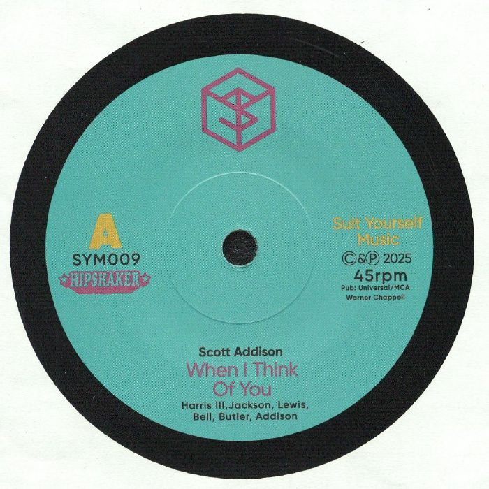 Scott Addison | Fay Hallam – When I Think Of You vinyl cover