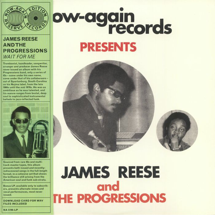 James Reese | The Progressions Wait For Me