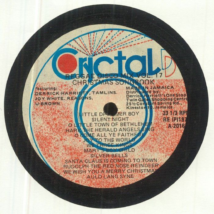 Derrick Harriot | Tamlins | Joy White | Reasons | U Brown | Chariot Riders – Reggae Discomix Vol 17: Christmas Songbook vinyl cover