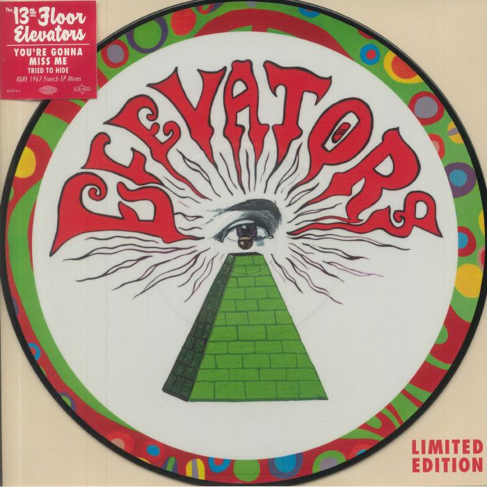 The 13th Floor Elevators – Youre Gonna Miss Me vinyl cover